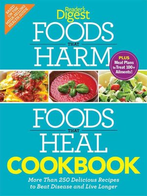 cover image of Foods That Harm and Foods That Heal Cookbook